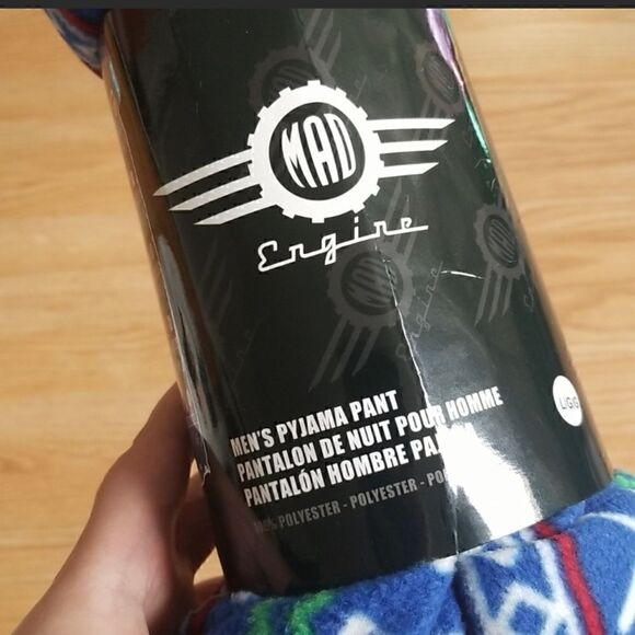 Baseballs Comfy Micro Polar PJ Bottoms - Picture 4 of 5